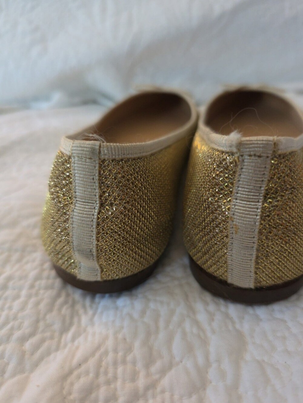 J. Crew Gold Metallic Flats - Picture 5 of 6